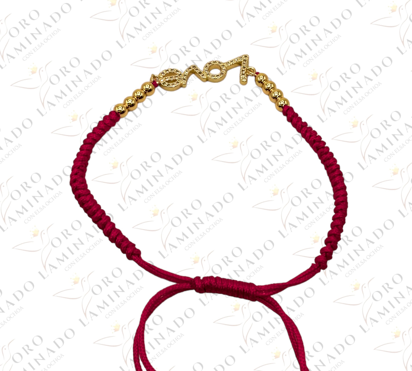 Red "love" bracelet G110