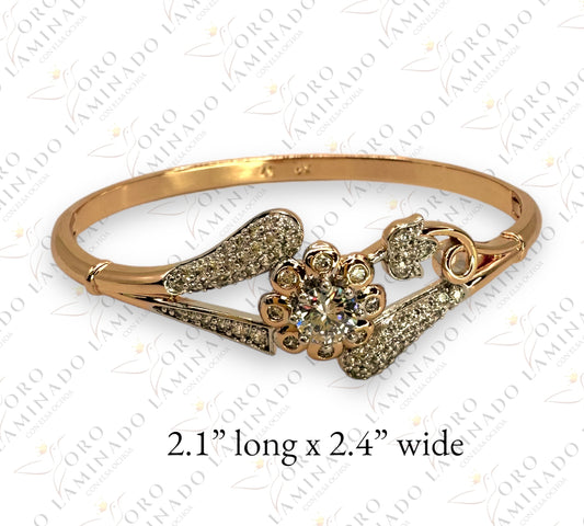 High Quality Diamond flower bracelet G46