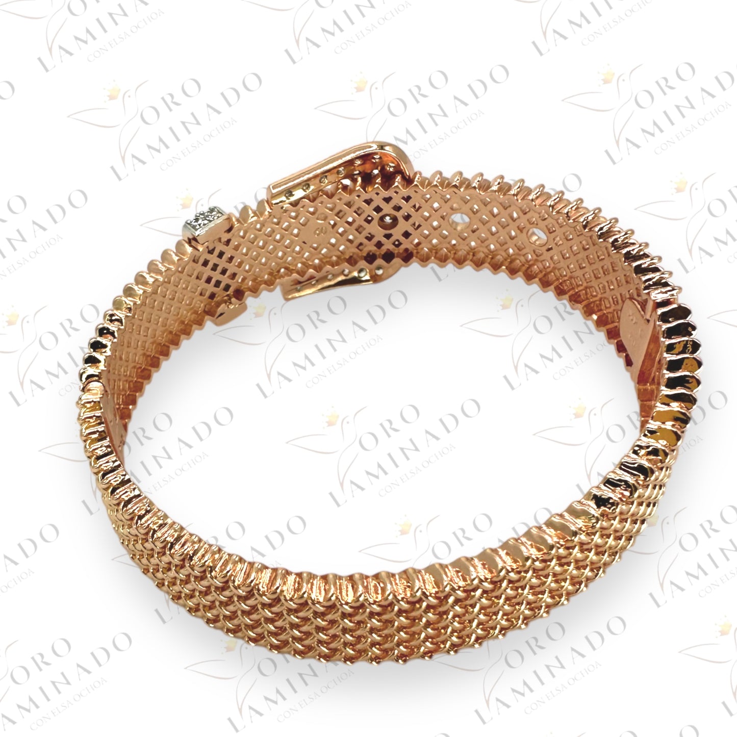 Pave Belt Bracelet B84