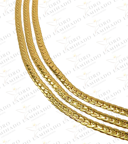 22” Cuban 6mm Chain (Pack of 3) R34