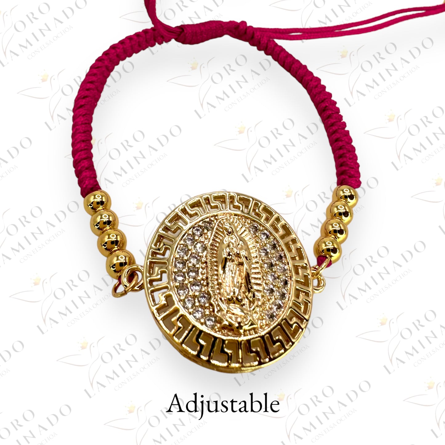 Red bracelet of the Virgen de Guadalupe B208