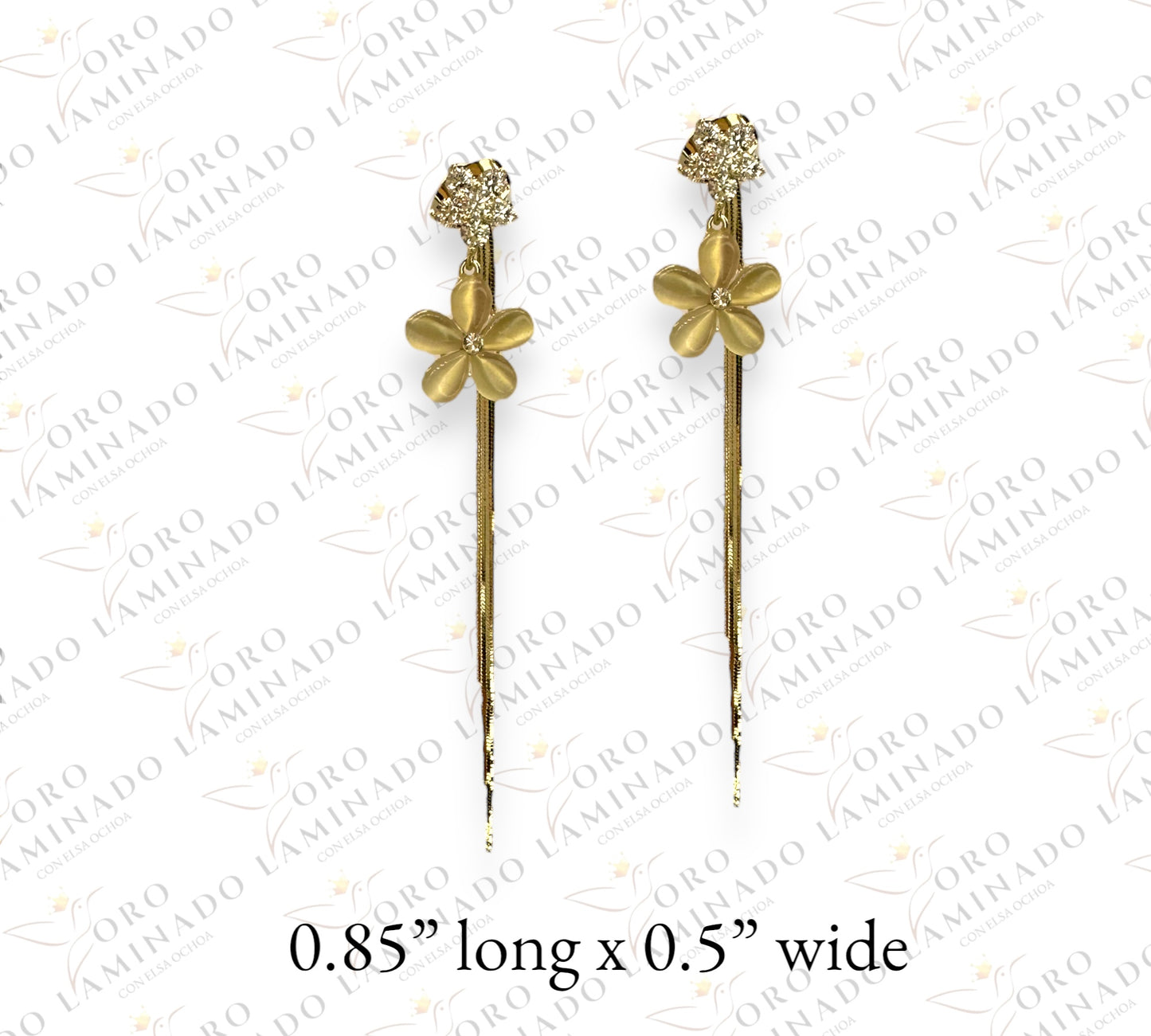 Star flower earring G168