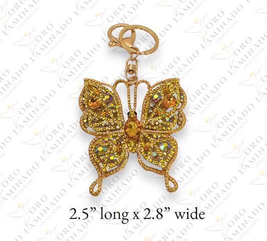 Yellow butterfly Keychain G71