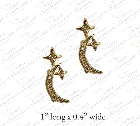 Moon earring G178