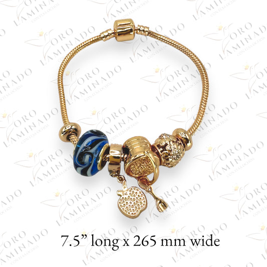 High Quality Apple charm bracelet B156