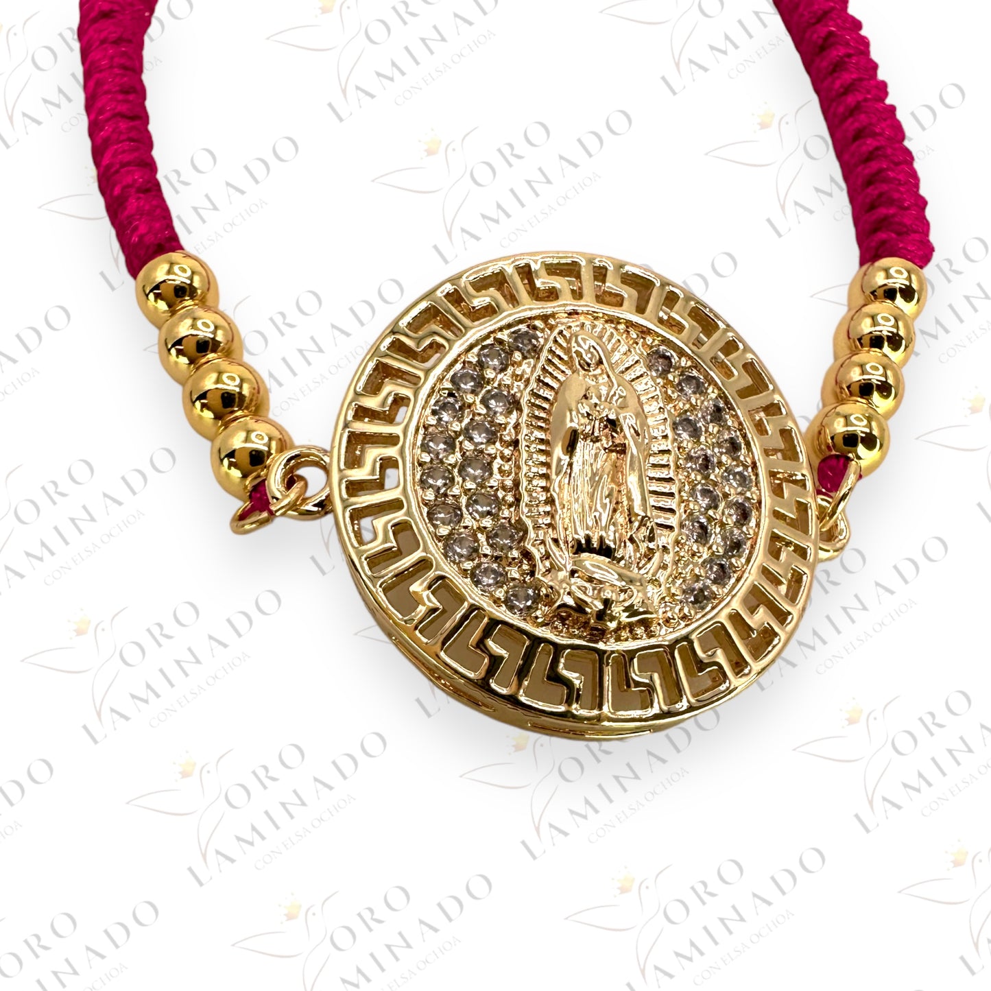 Red bracelet of the Virgen de Guadalupe B208