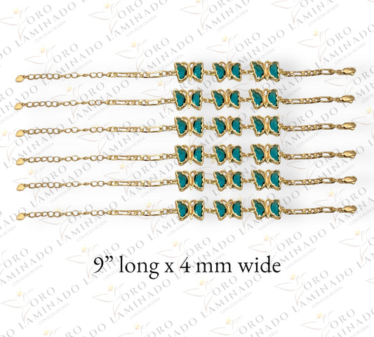 Butterfly bracelet (pack of 6) G149