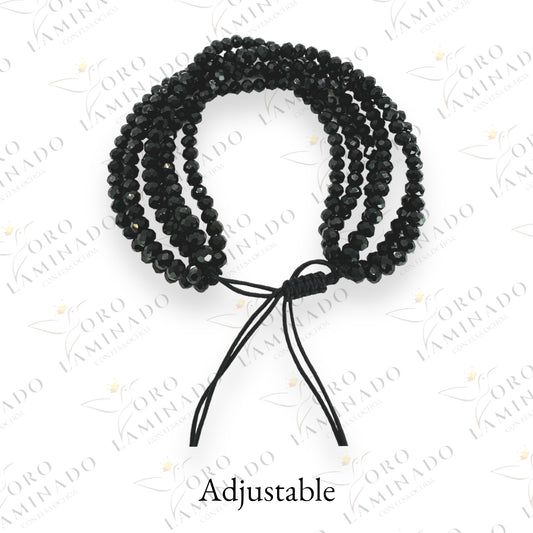 Black weekly bracelet Y89