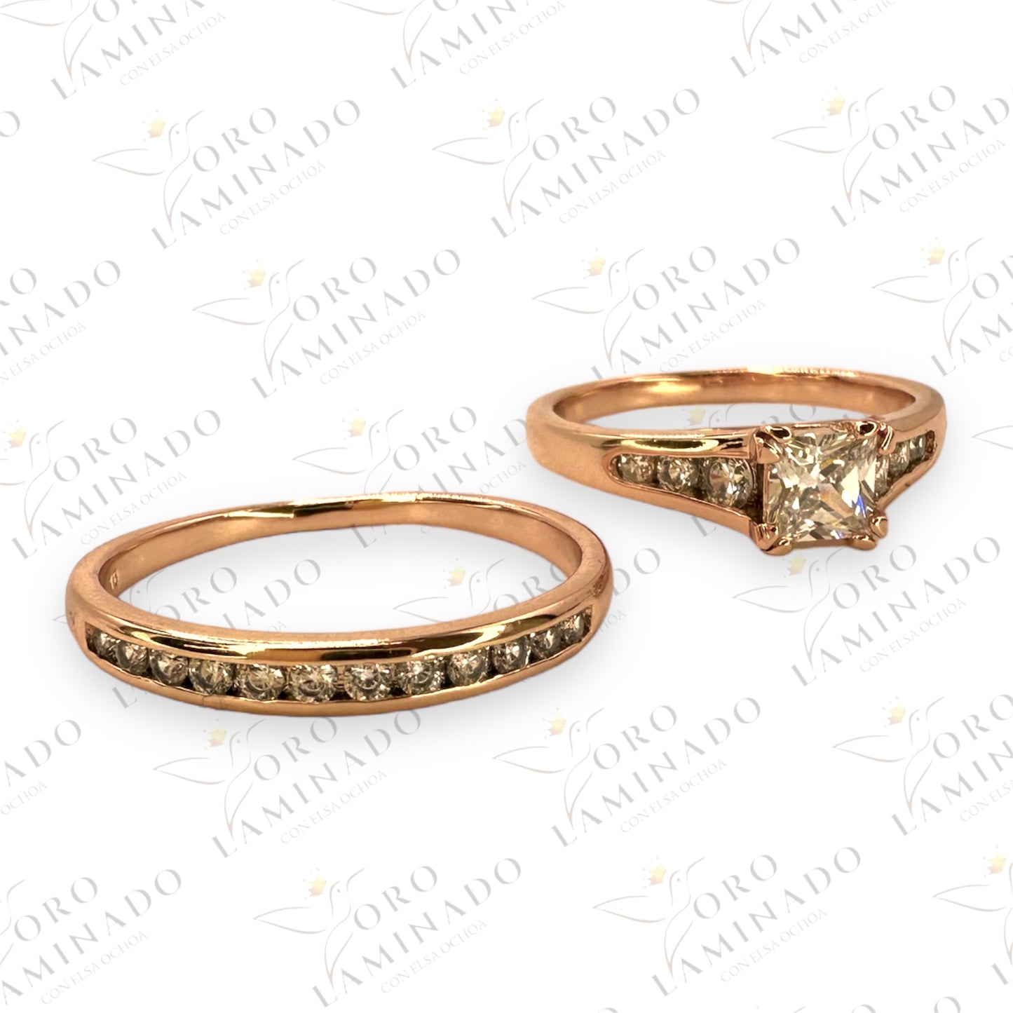 High Quality Brilliant ring duo B205