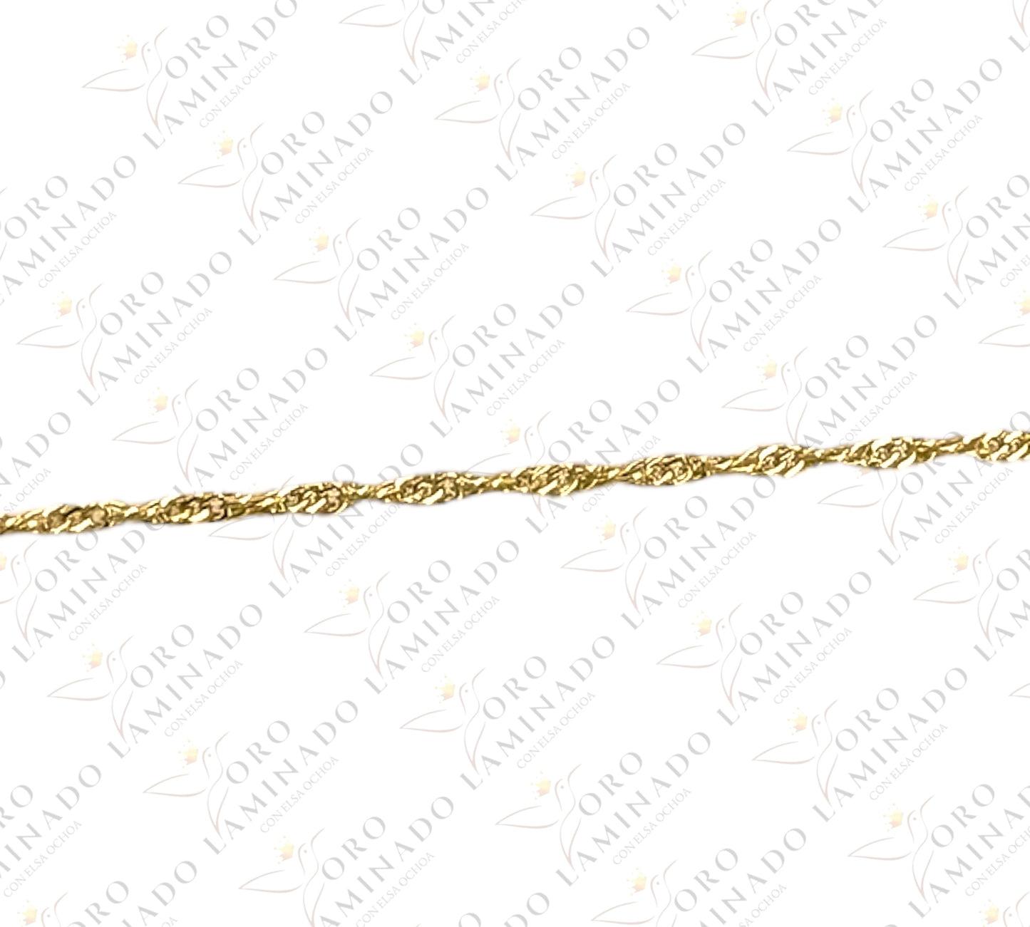 Rope necklace with diamond cross G84