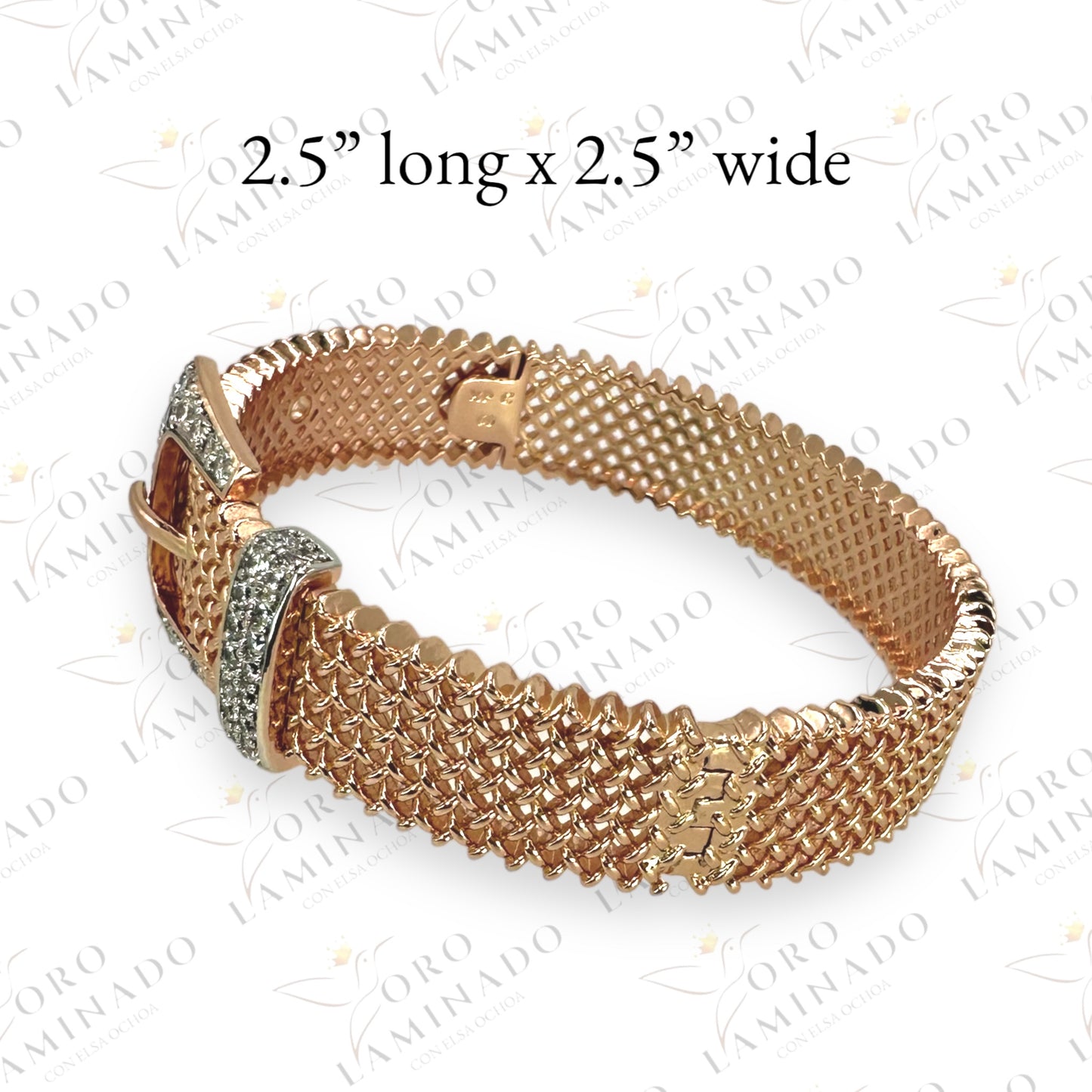 Pave Belt Bracelet B84