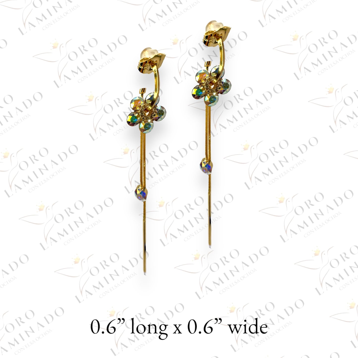 Flower earring B187