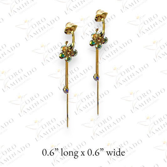 Flower earring B187