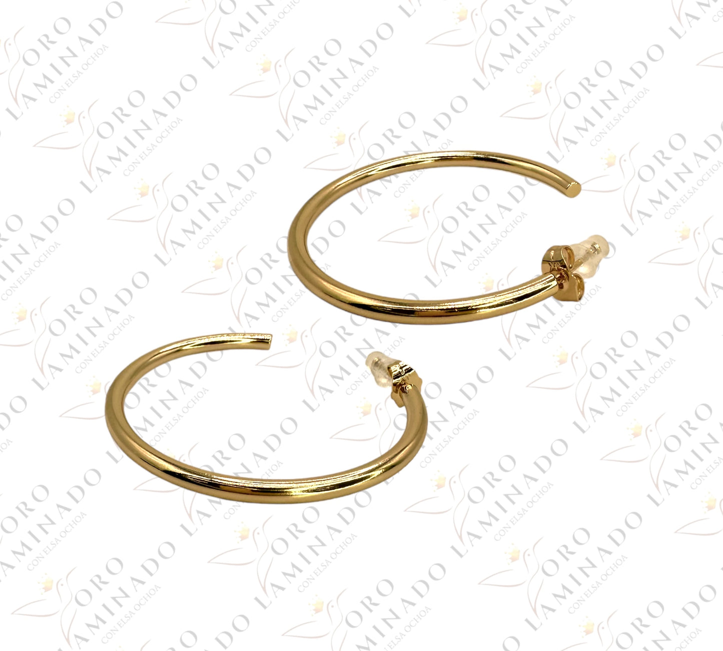 Golden hooped B186