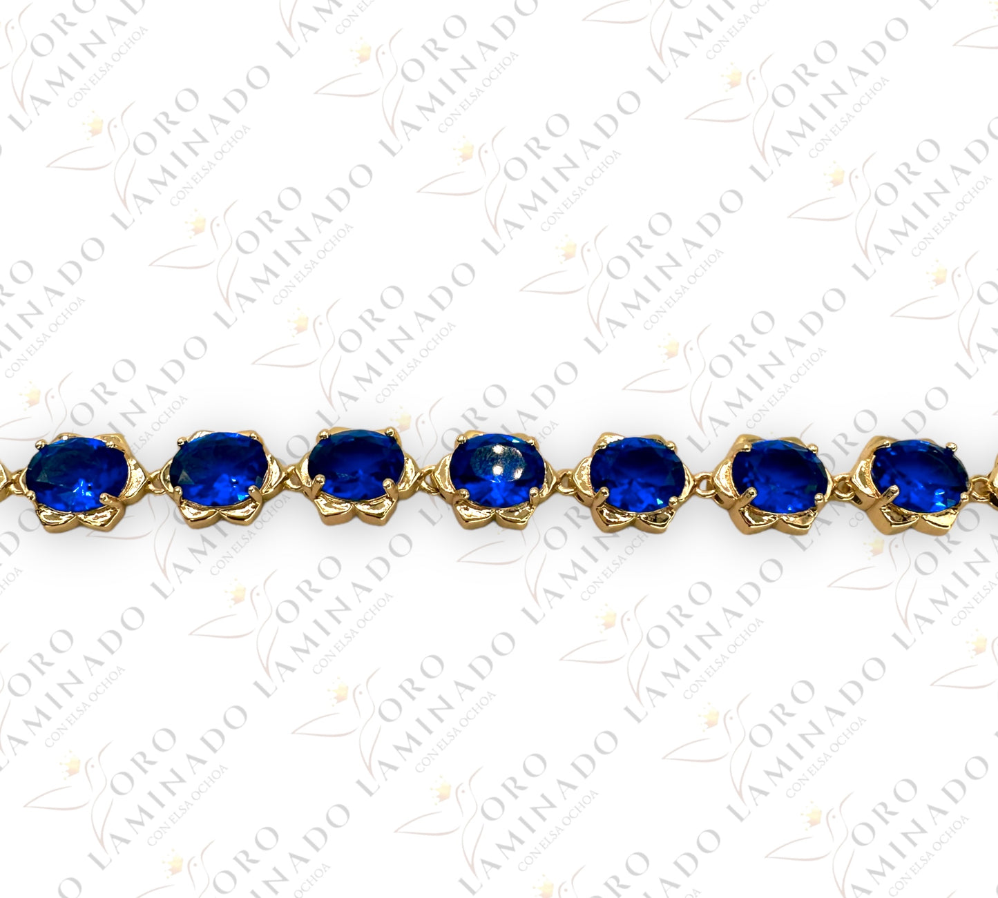 Gold blue bracelet G70