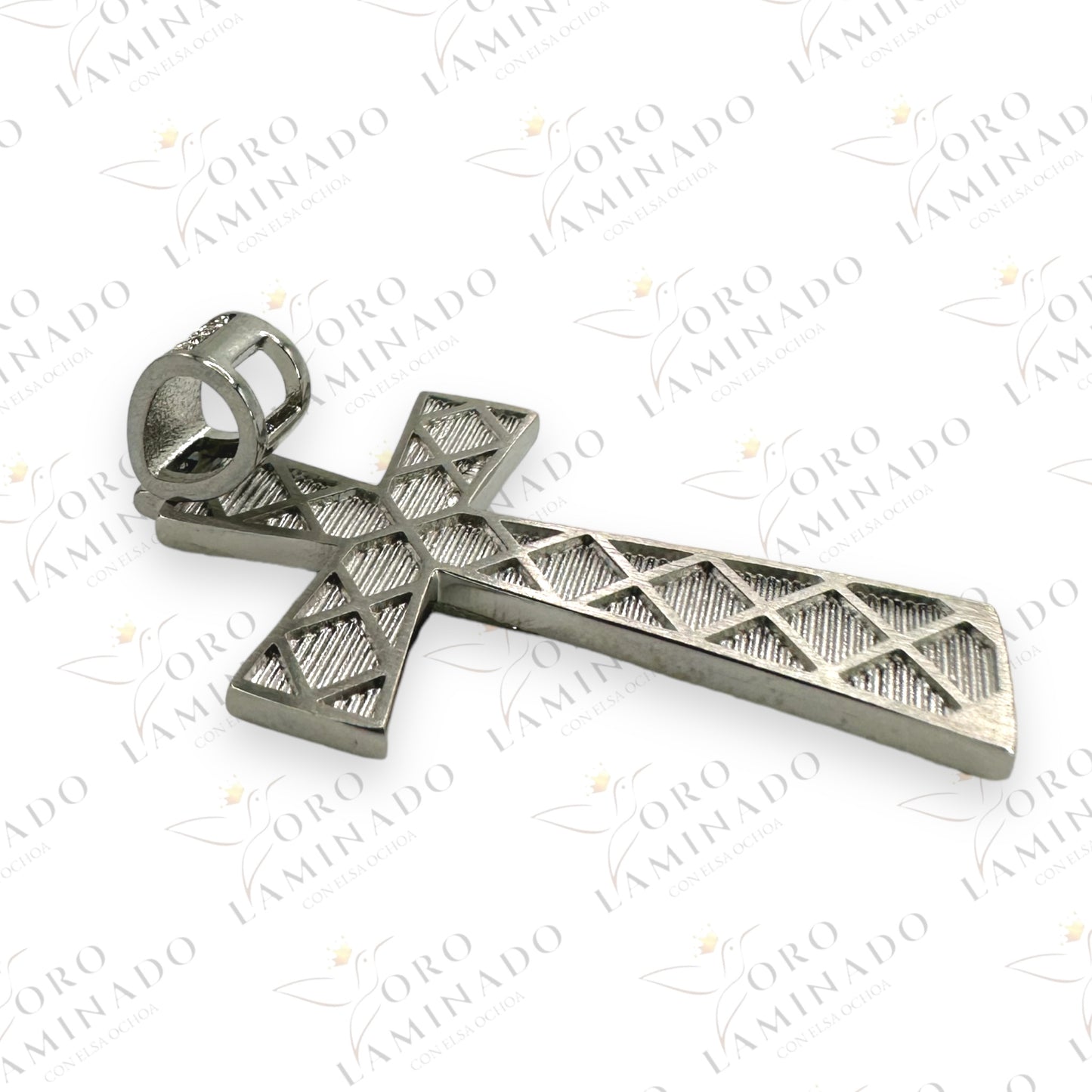 Cross pendant with Stones Y343