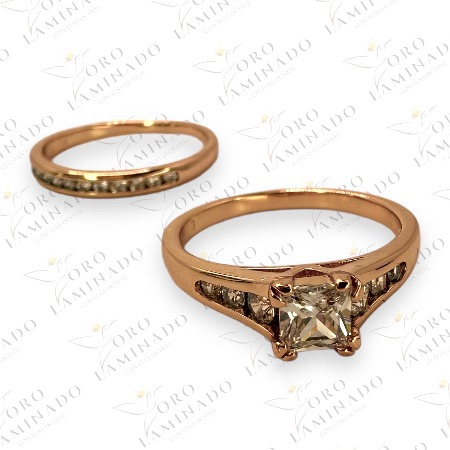 High Quality Brilliant ring duo B205