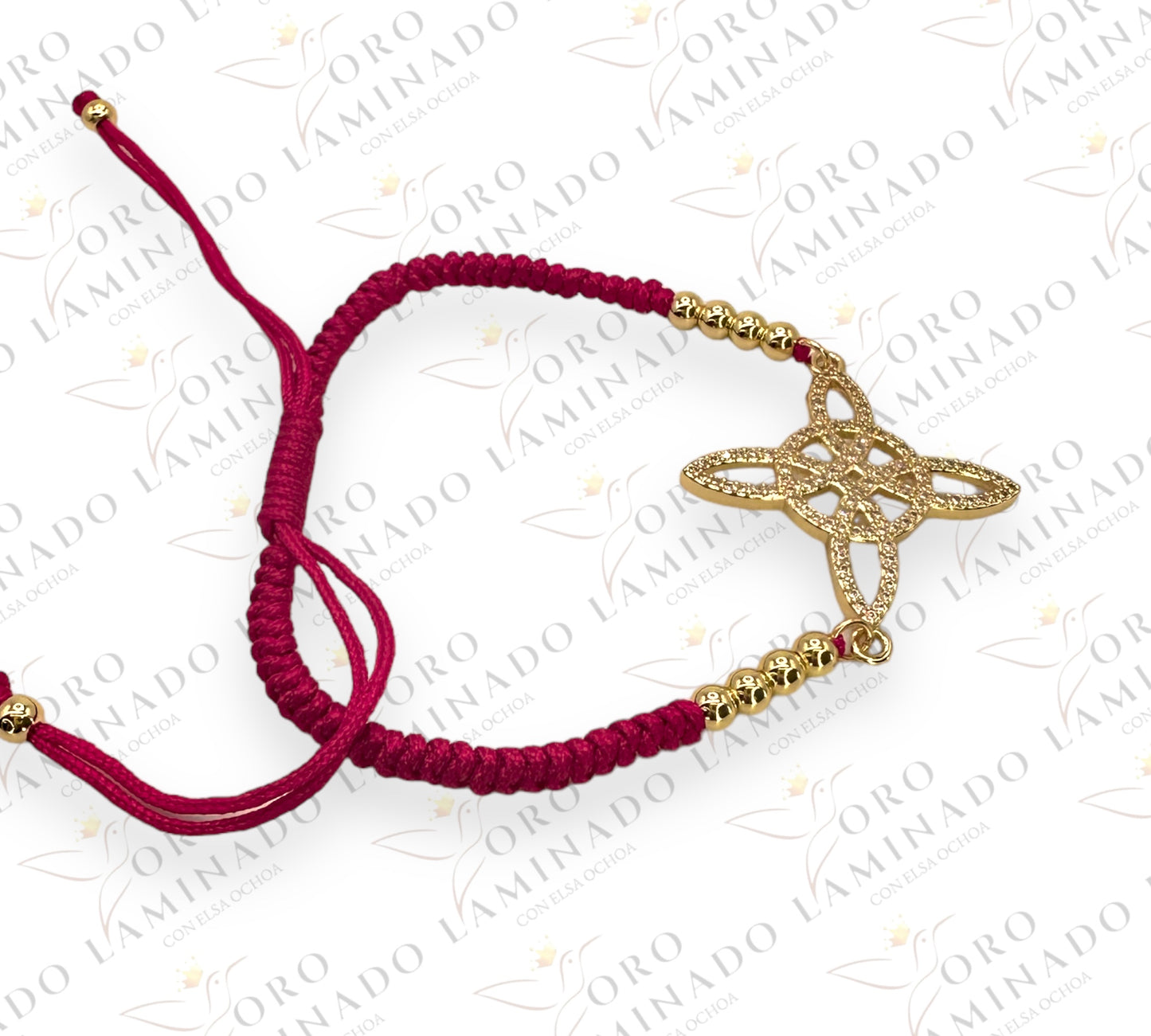 Red witch knot bracelet G124