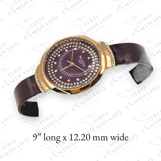 Purple gold watch R101