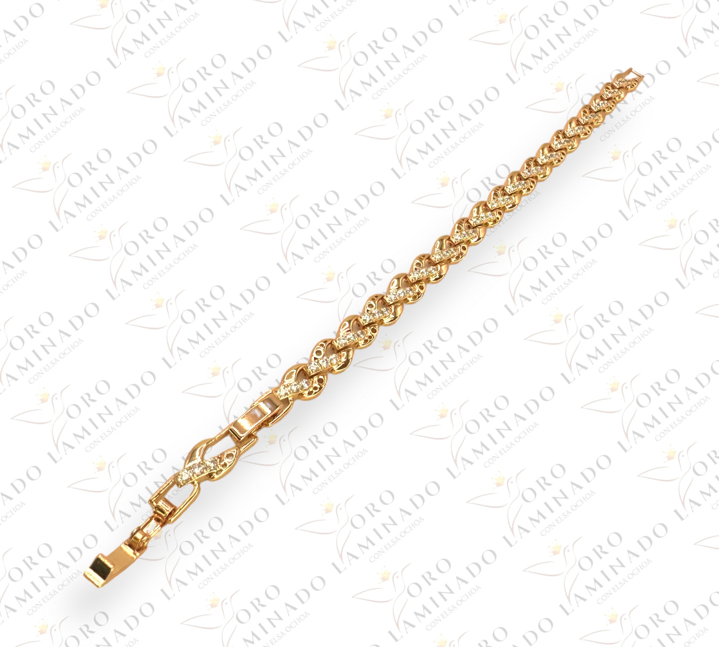 High Quality Cuban chain with Stones B304