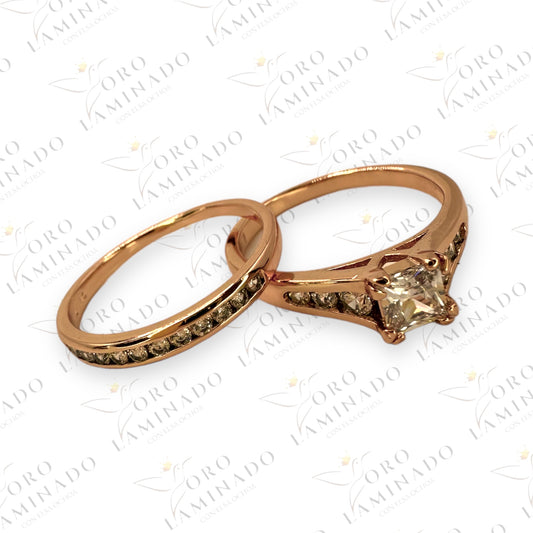 High Quality Brilliant ring duo B205