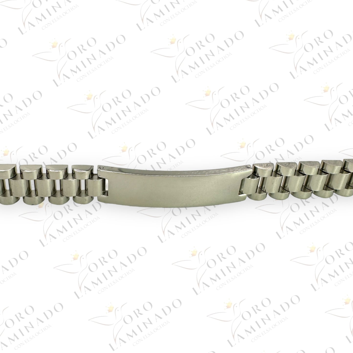 Silver steinlees steel bracelet B267