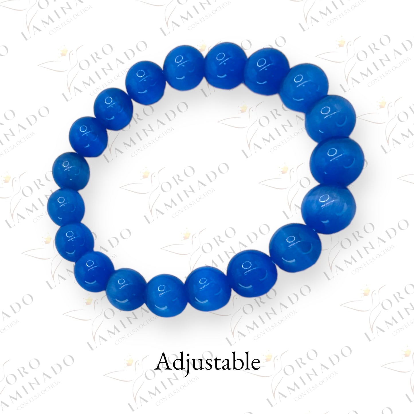 Navy blue craft bracelet R239