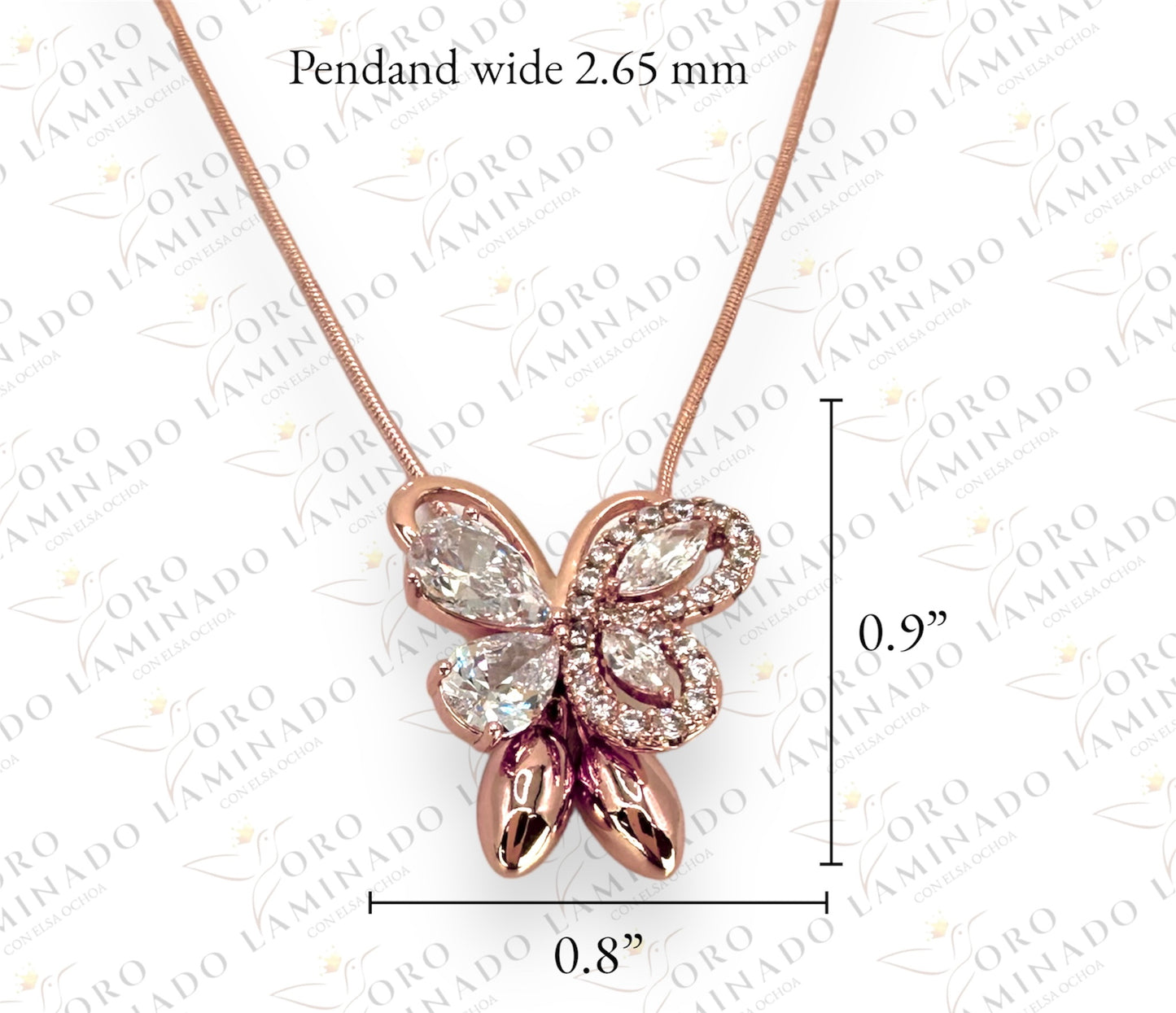 High Quality Butterfly necklace R317