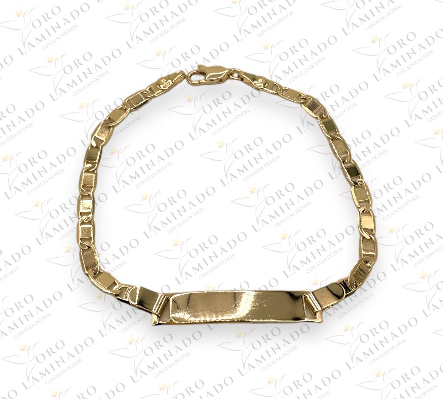 Gold plate bracelet (pack of 6) G153