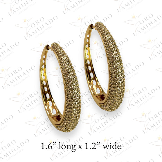 White earring Y262