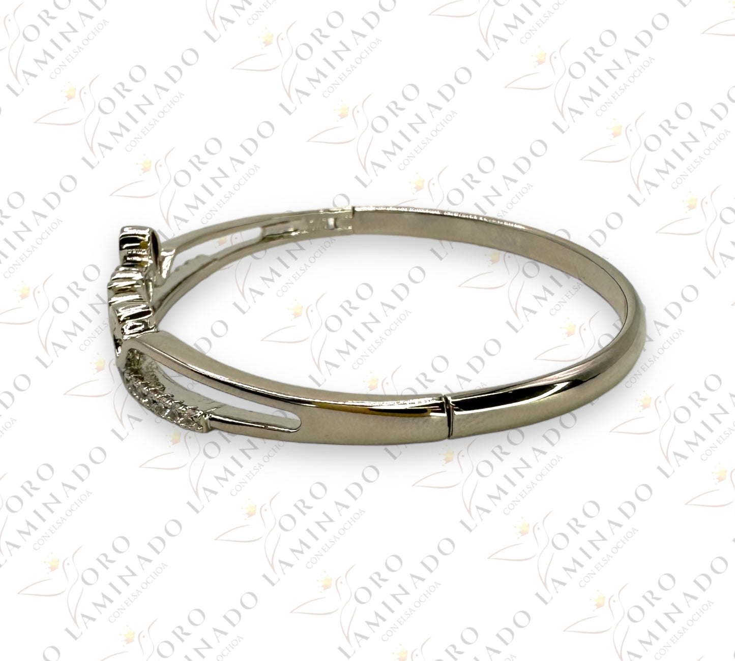 Silver love bracelet G43