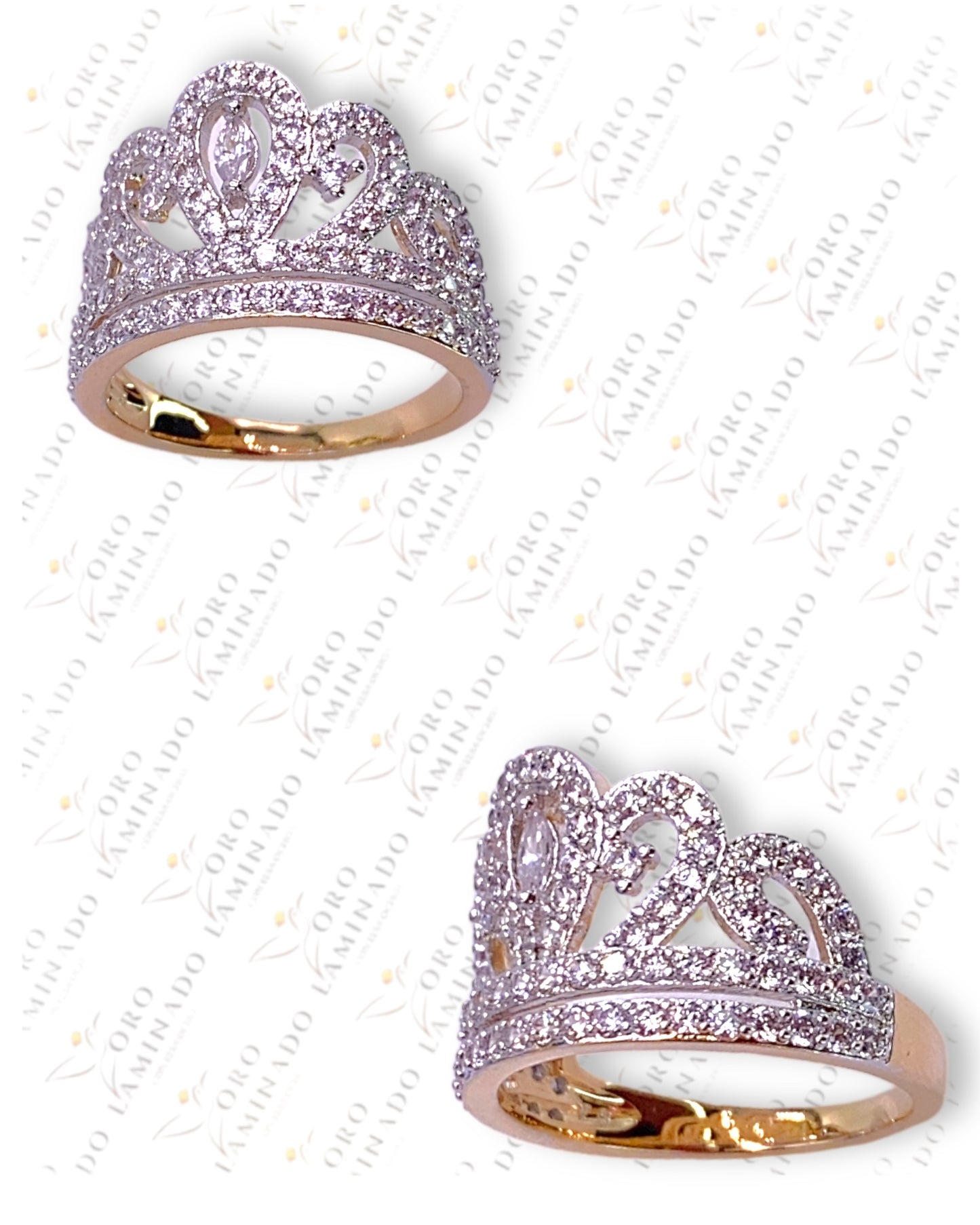 Princess Crown in Rose Gold Y188