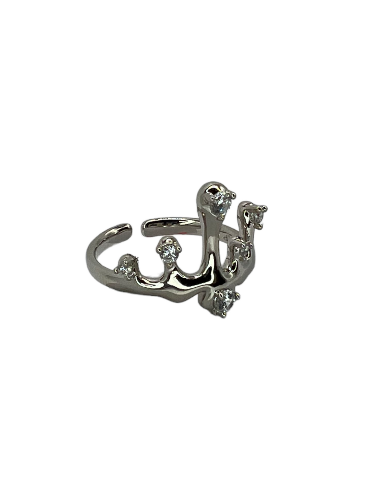 Drip Ring Silver Y15