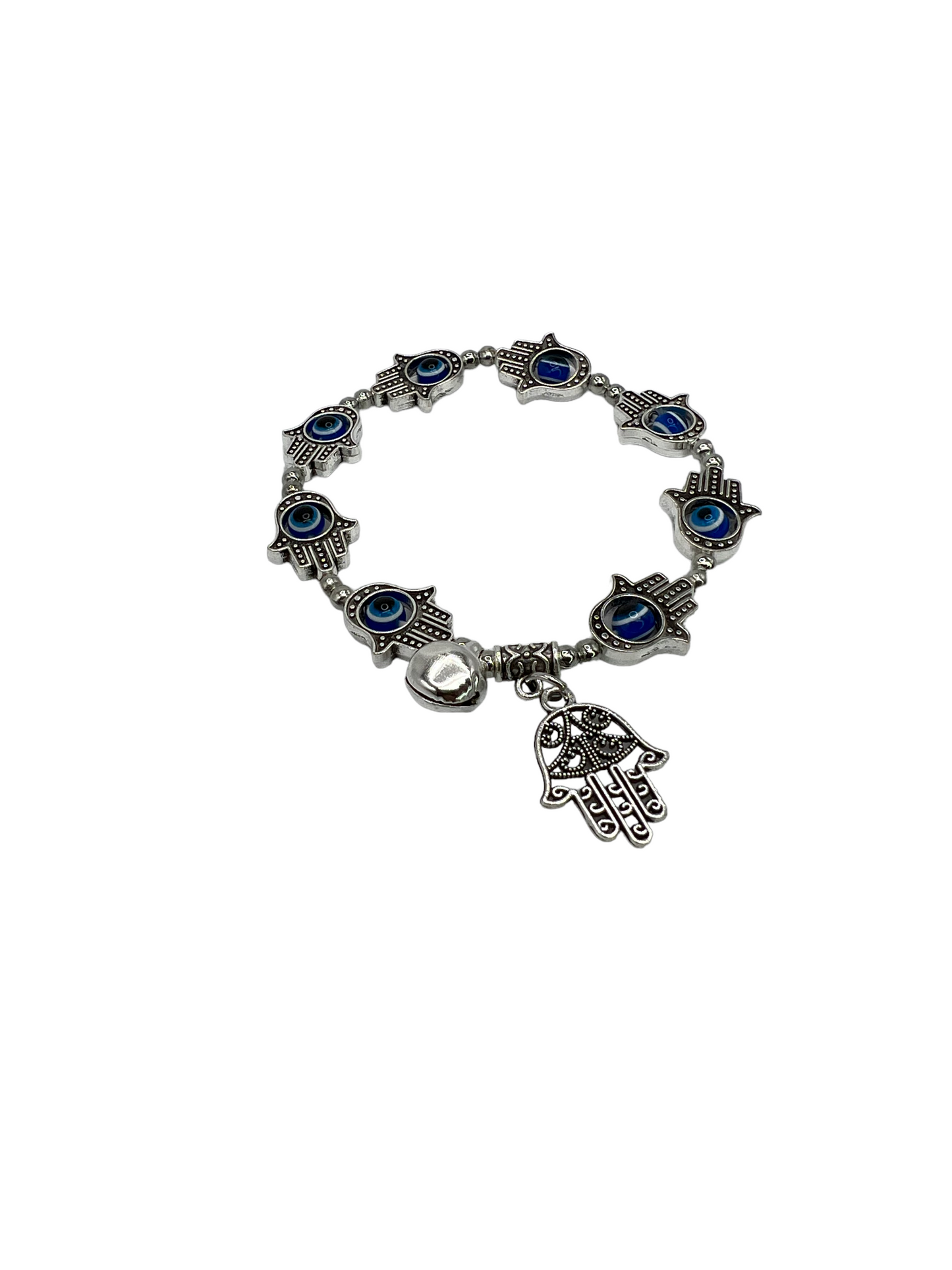 Hamsa Charm Bracelet Silver R44