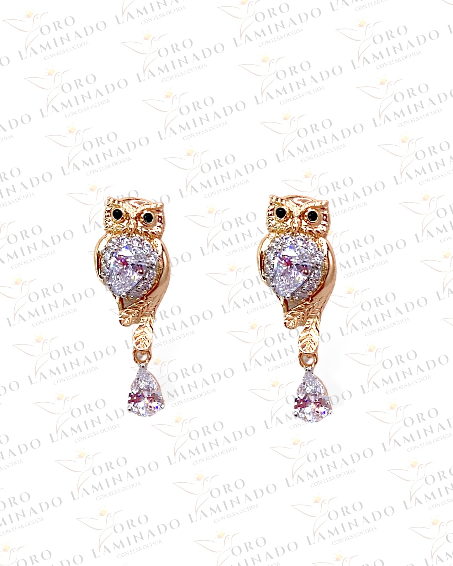 White Stone Owl Set R74